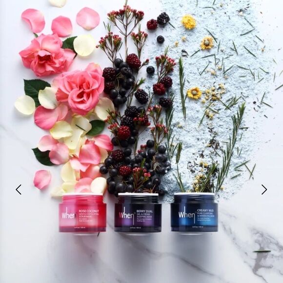 NIB When Beauty Mini Cream Mask Set (3 Masks) - Picture 3 of 7